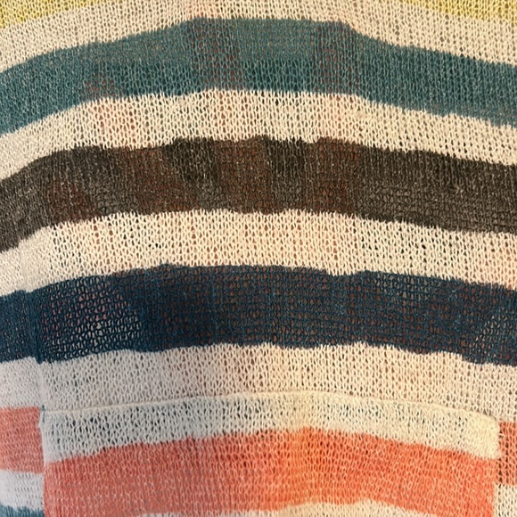 Roxy striped hoodie hooded sweater S/M - Picture 4 of 4